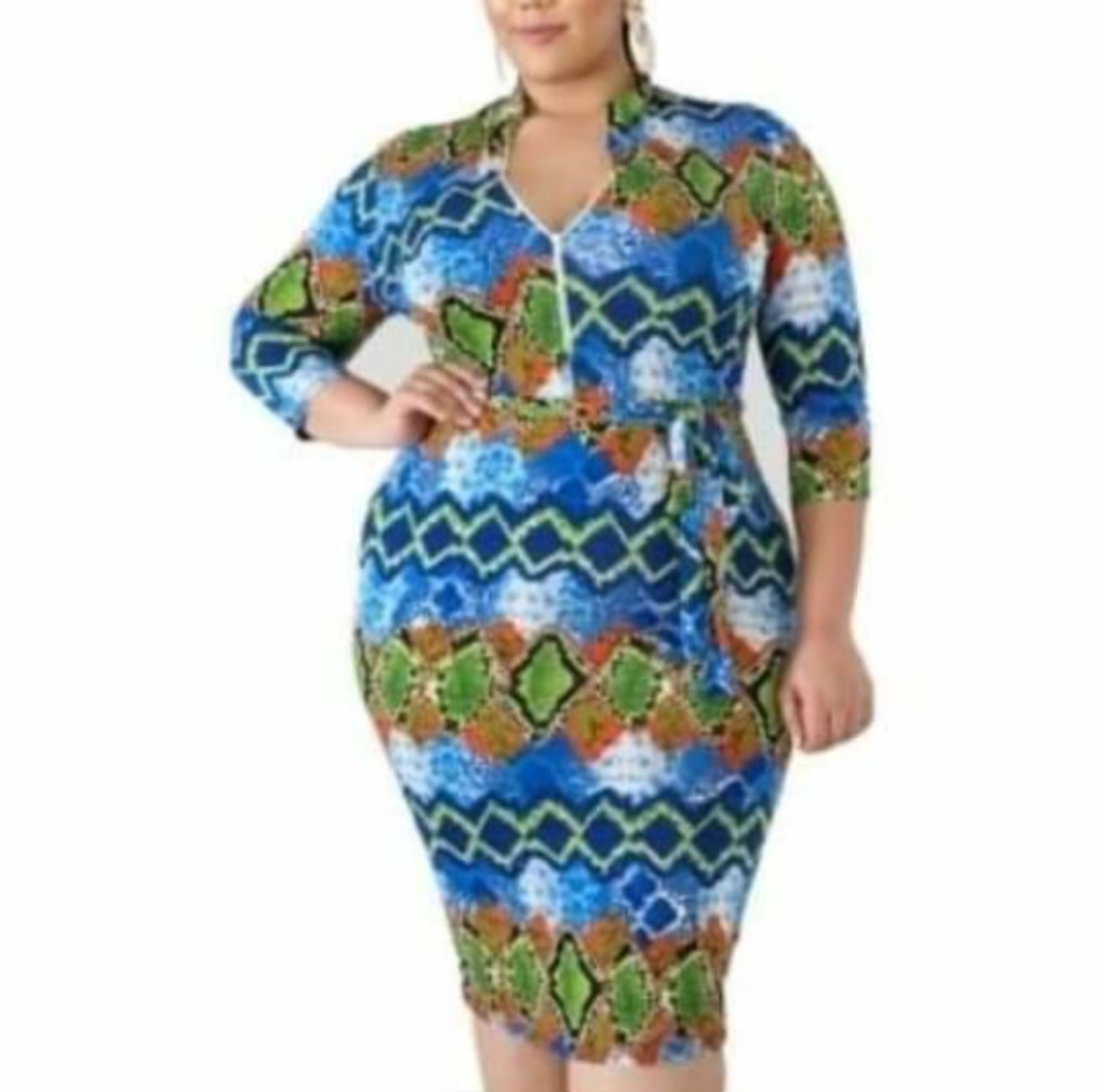 Colorful dress